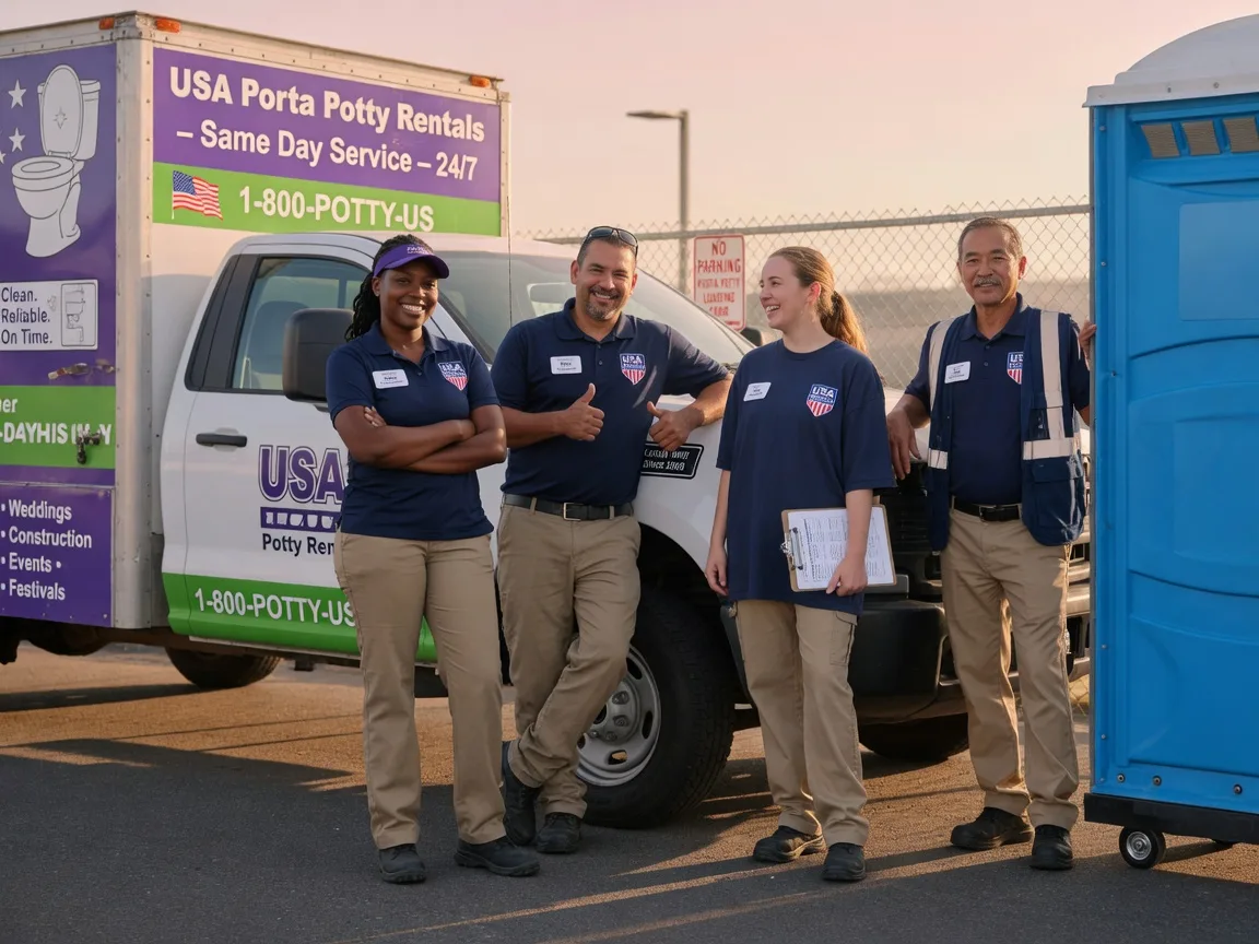Porta Potty Rental company in Rockville, UT